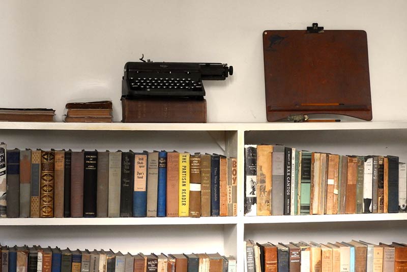 Hemingway writing station at La Finca