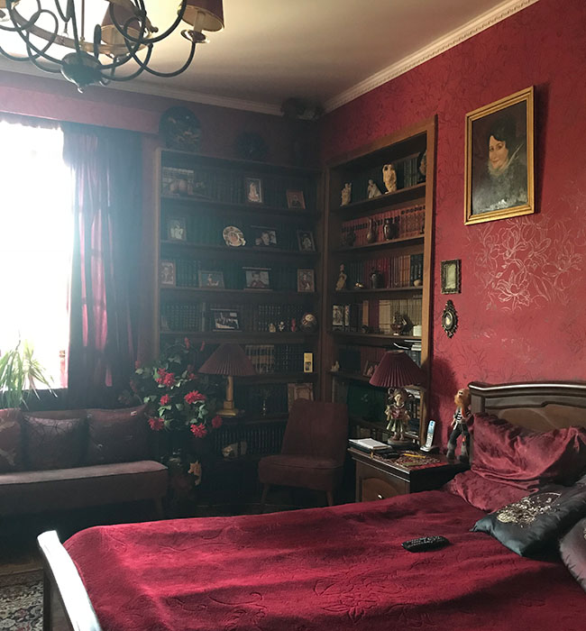 Visiting a local's apartment in Irkutsk, Siberia, Russia