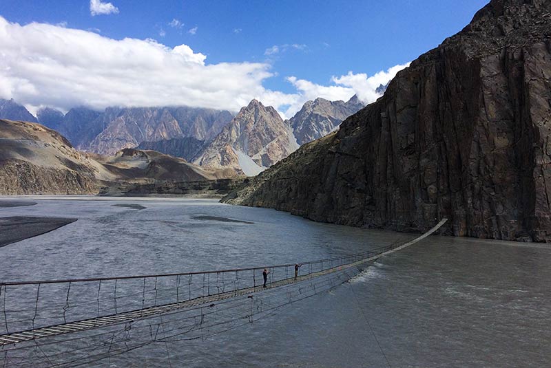 Hunza Valley Bridge, Pakistan