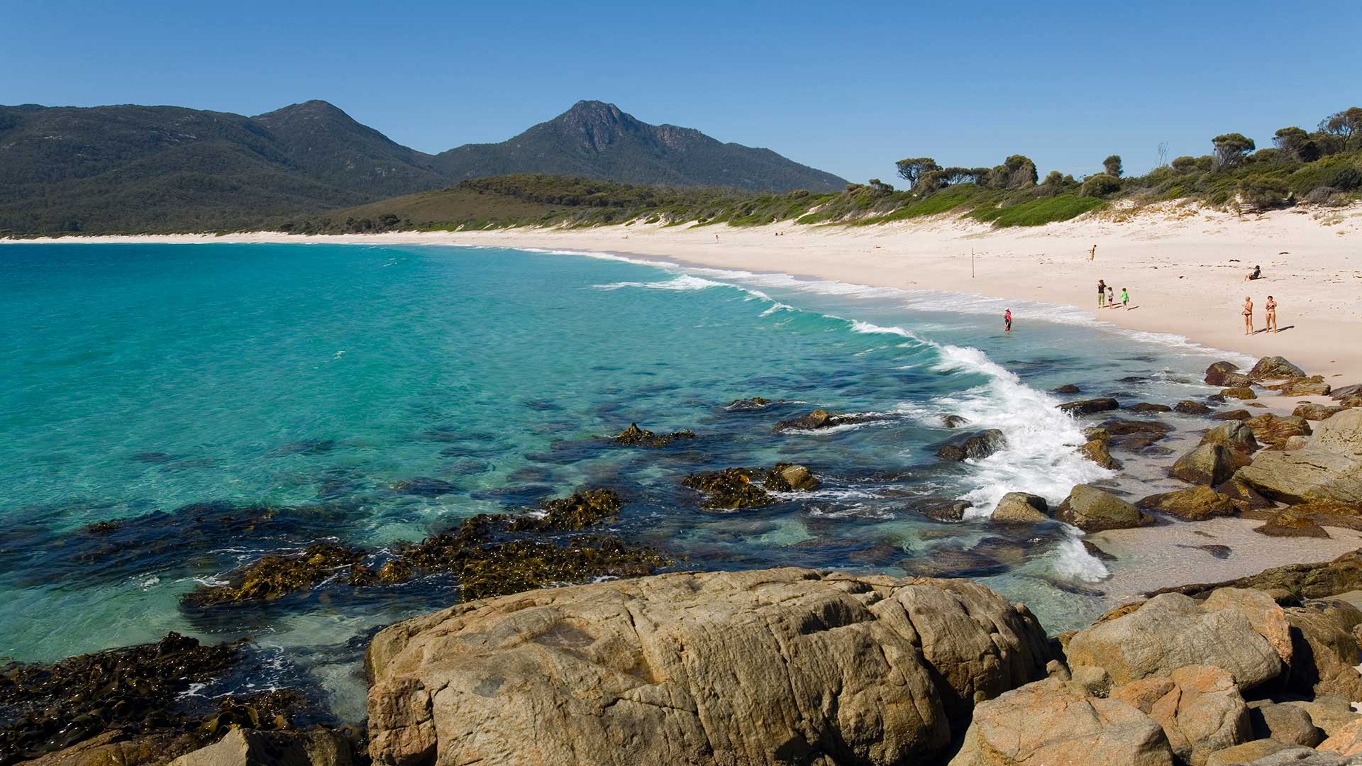 Freycinet National Park. Wineglass Bay