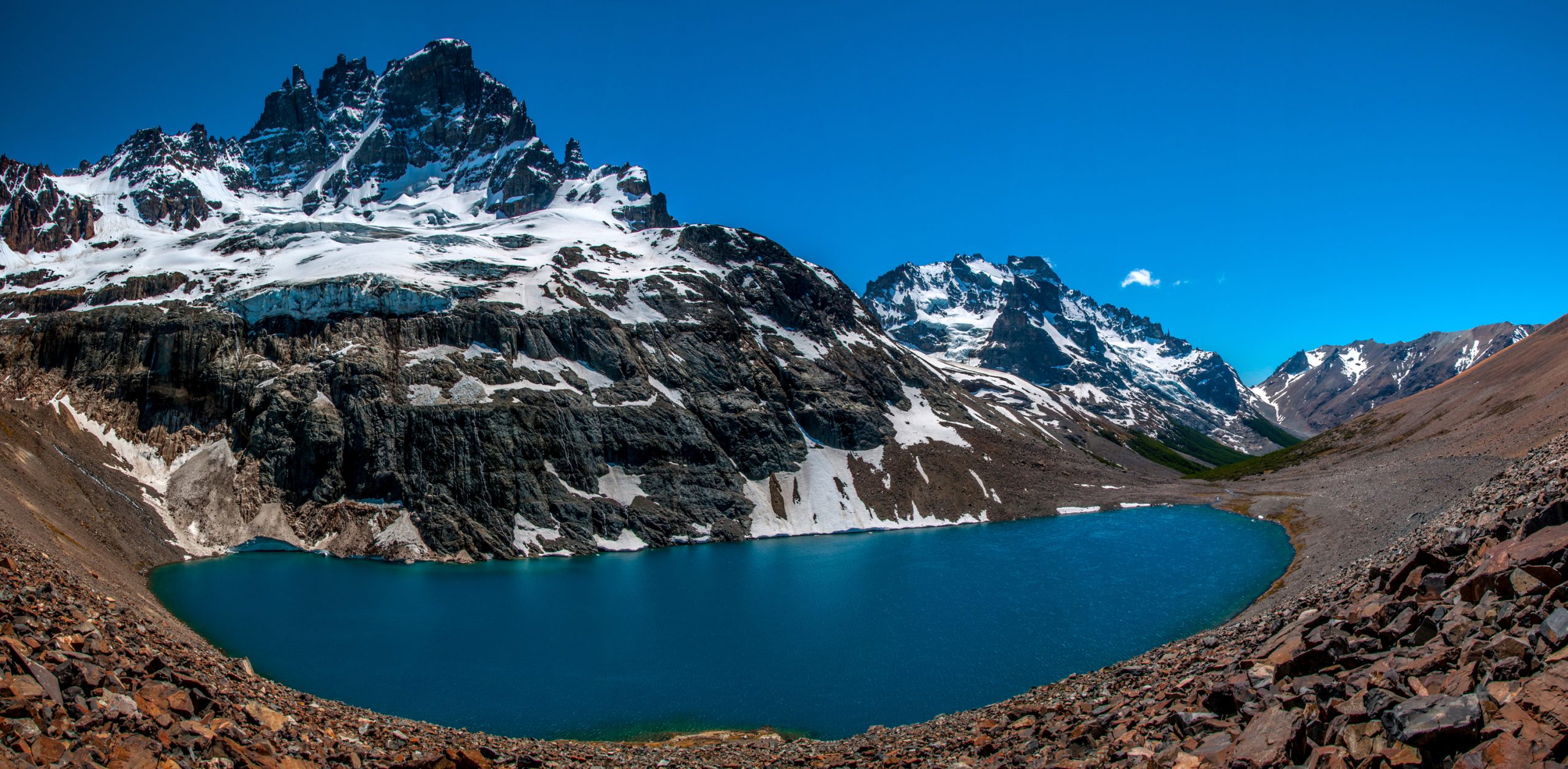 Laguna Verde hike in Cerro Castillo National Park, Chile