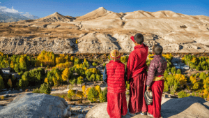 Nepal Mustang Monks