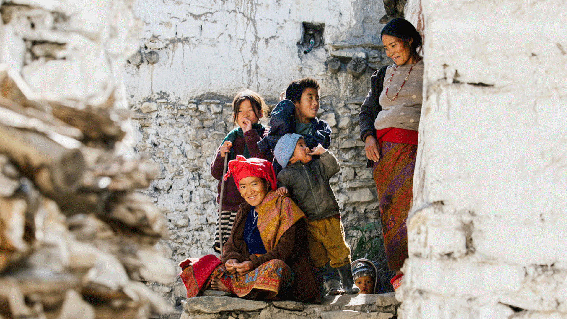 Jharkot village locals