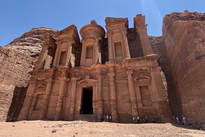 Monastery at Petra, Jordan
