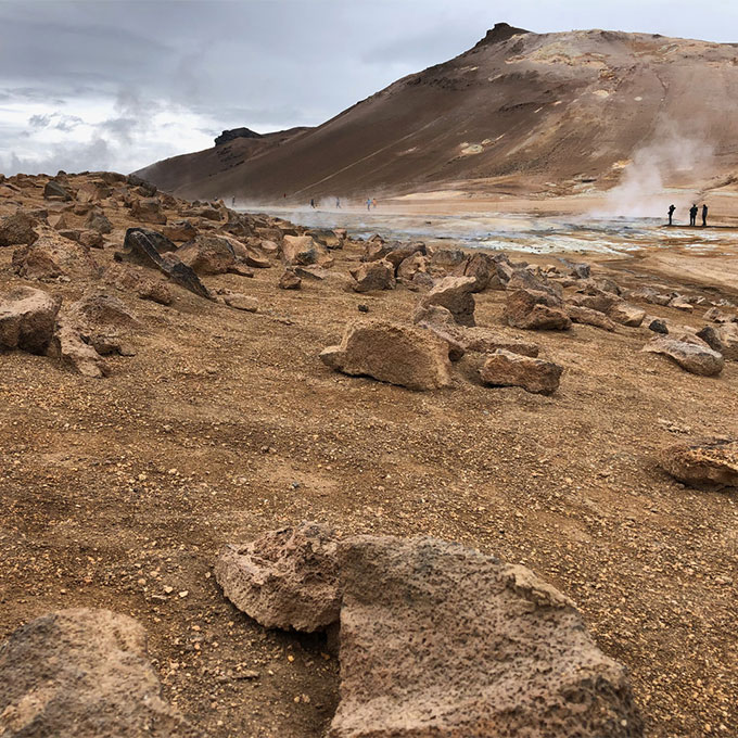Iceland Námafjall Geothermal Area