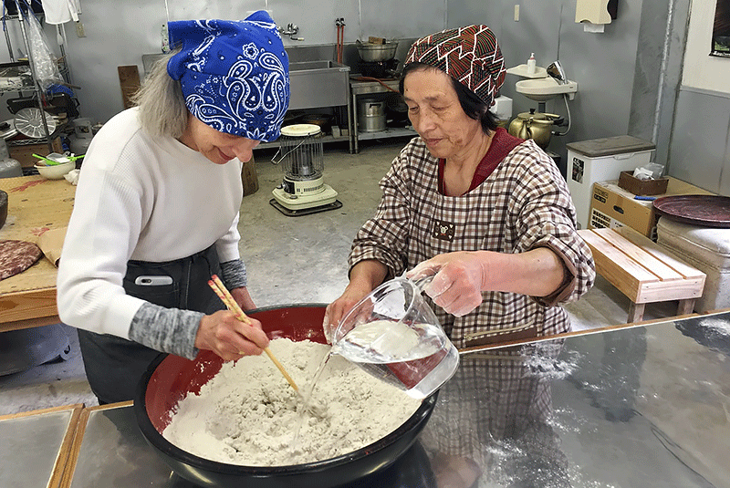 Soba Noodle Making in Shikoku, Japan